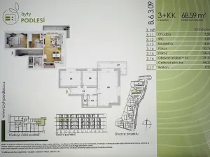 Pronájem bytu 3+kk, Jablonec nad Nisou - Rýnovice, Za Jízdárnou, 79 m2