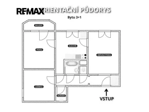 Prodej bytu 3+1, Dobronín, Šeříková, 69 m2
