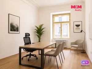 Pronájem kanceláře, Praha - Vinohrady, náměstí Míru, 74 m2