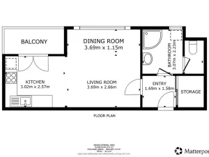 Pronájem bytu 1+kk, Praha - Vršovice, Petrohradská, 37 m2