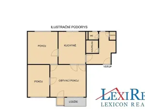 Prodej bytu 3+1, Beroun, Lidická, 86 m2