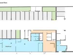 Pronájem obchodního prostoru, Praha - Smíchov, Na Valentince, 240 m2
