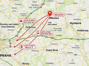 Prodej bytu 3+1, Milovice, Lesní, 104 m2