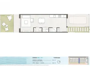Prodej rodinného domu, Pilar de La Horadada, Alicante, Španělsko, 91 m2