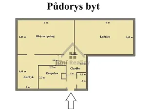 Prodej bytu 2+1, České Budějovice, J. Opletala, 66 m2