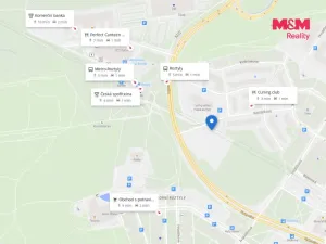 Pronájem bytu 2+kk, Praha, Veselovského, 52 m2