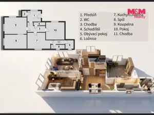 Prodej rodinného domu, Malá Víska, 110 m2
