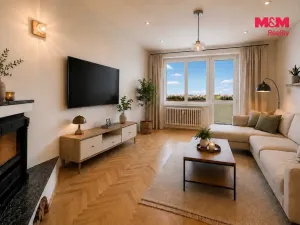 Prodej bytu 3+1, Krnov - Pod Bezručovým vrchem, Maxima Gorkého, 67 m2