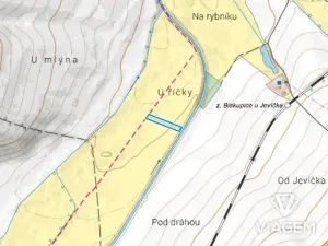 Prodej pole, Biskupice, 1714 m2