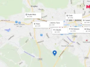 Prodej zahrady, Krupka, Na Výrovce, 355 m2
