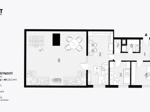Prodej bytu 3+kk, Brno, Lišejníková, 129 m2