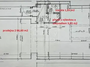 Pronájem obchodního prostoru, Trutnov, Havlíčkova, 80 m2