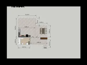 Pronájem bytu 2+kk, Plzeň, Inženýrská, 14304 m2