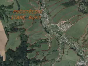 Dražba pole, Staré Buky, 10957 m2