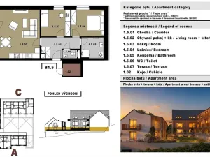 Prodej bytu 3+kk, Tuchoměřice, 86 m2