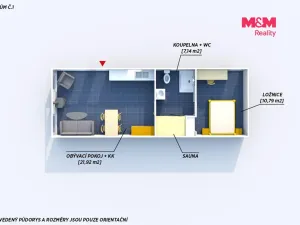 Prodej ubytování, Všeruby - Chalupy, 65 m2