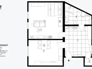 Pronájem obchodního prostoru, Rosice, Brněnská, 84 m2