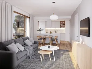 Prodej bytu 1+kk, Třeboň, Na Kopečku, 39 m2