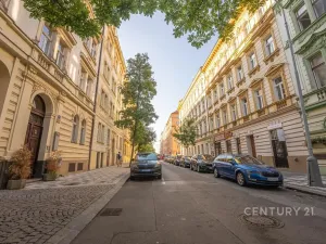Pronájem bytu 1+kk, Praha - Vinohrady, Perunova, 22 m2