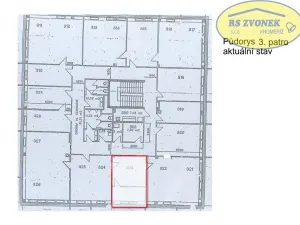Pronájem kanceláře, Olomouc, Hodolanská, 28 m2