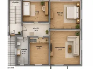 Prodej rodinného domu, Biskupice, 80 m2