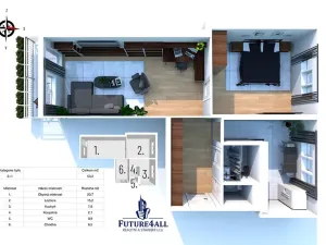 Prodej bytu 2+1, Praha - Záběhlice, Sasanková, 53 m2