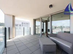 Pronájem bytu 1+kk, Praha - Karlín, Breitfeldova, 63 m2