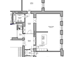 Pronájem bytu 3+kk, Praha - Vinohrady, Jana Masaryka, 132 m2