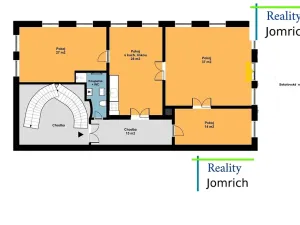 Pronájem bytu 4+kk, Liberec, nám. Sokolovské, 110 m2