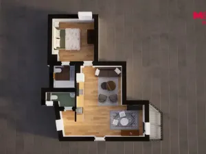 Prodej bytu 2+kk, Praha - Malá Strana, Tržiště, 57 m2