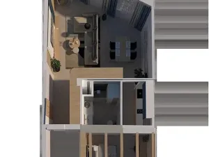 Pronájem atypického bytu, Litomyšl, Šmilovského, 64 m2