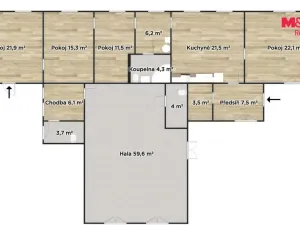 Prodej rodinného domu, Lošany - Lošánky, 187 m2