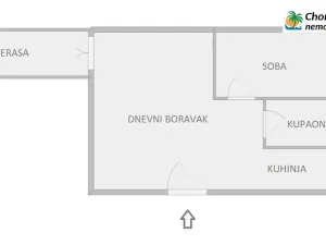 Prodej bytu 2+1, Novalja, Chorvatsko, 52 m2