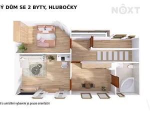 Prodej rodinného domu, Hlubočky, Olomoucká, 100 m2