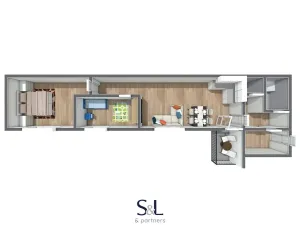 Pronájem bytu 3+kk, Česká Lípa, Mariánská, 71 m2