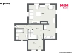 Prodej rodinného domu, Hranice - Trojmezí, 91 m2