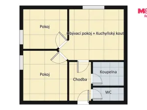 Prodej činžovního domu, Dříteč, 122 m2
