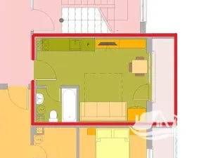 Prodej bytu 1+kk, Bjala, Bulharsko, 29 m2