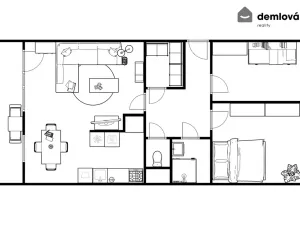 Prodej bytu 3+kk, Praha - Čimice, Vaňkova, 70 m2