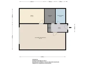 Prodej bytu 2+kk, Praha - Vinohrady, Hradecká, 61 m2