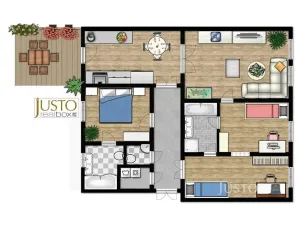 Prodej bytu 4+kk, Písek, Burketova, 108 m2