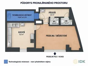 Pronájem restaurace, Karlštejn, 25 m2