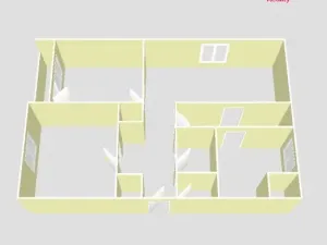 Pronájem bytu 3+1, Cheb, Osvobození, 76 m2