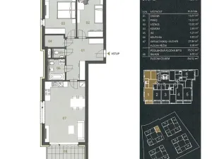 Prodej bytu 3+kk, Opava - Předměstí, Císařského pluku, 78 m2