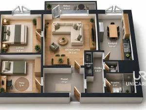 Prodej bytu 3+1, Brno - Nový Lískovec, Svážná, 75 m2
