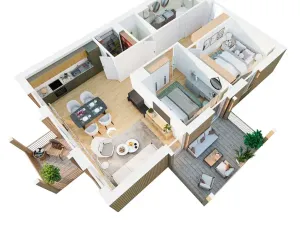 Prodej bytu 3+kk, Tauplitz, Rakousko, 71 m2