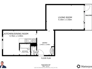 Prodej bytu 1+1, Ústí nad Labem - Severní Terasa, Zvonková, 42 m2