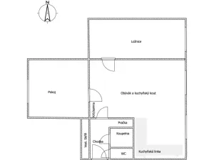 Pronájem bytu 3+kk, Moravské Budějovice, Myslbekova, 69 m2