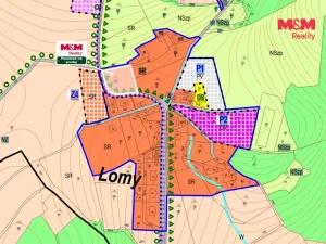 Prodej pozemku pro bydlení, Osečnice - Lomy, 2382 m2