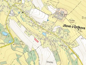 Prodej pozemku pro bydlení, Jílové u Držkova, 513 m2